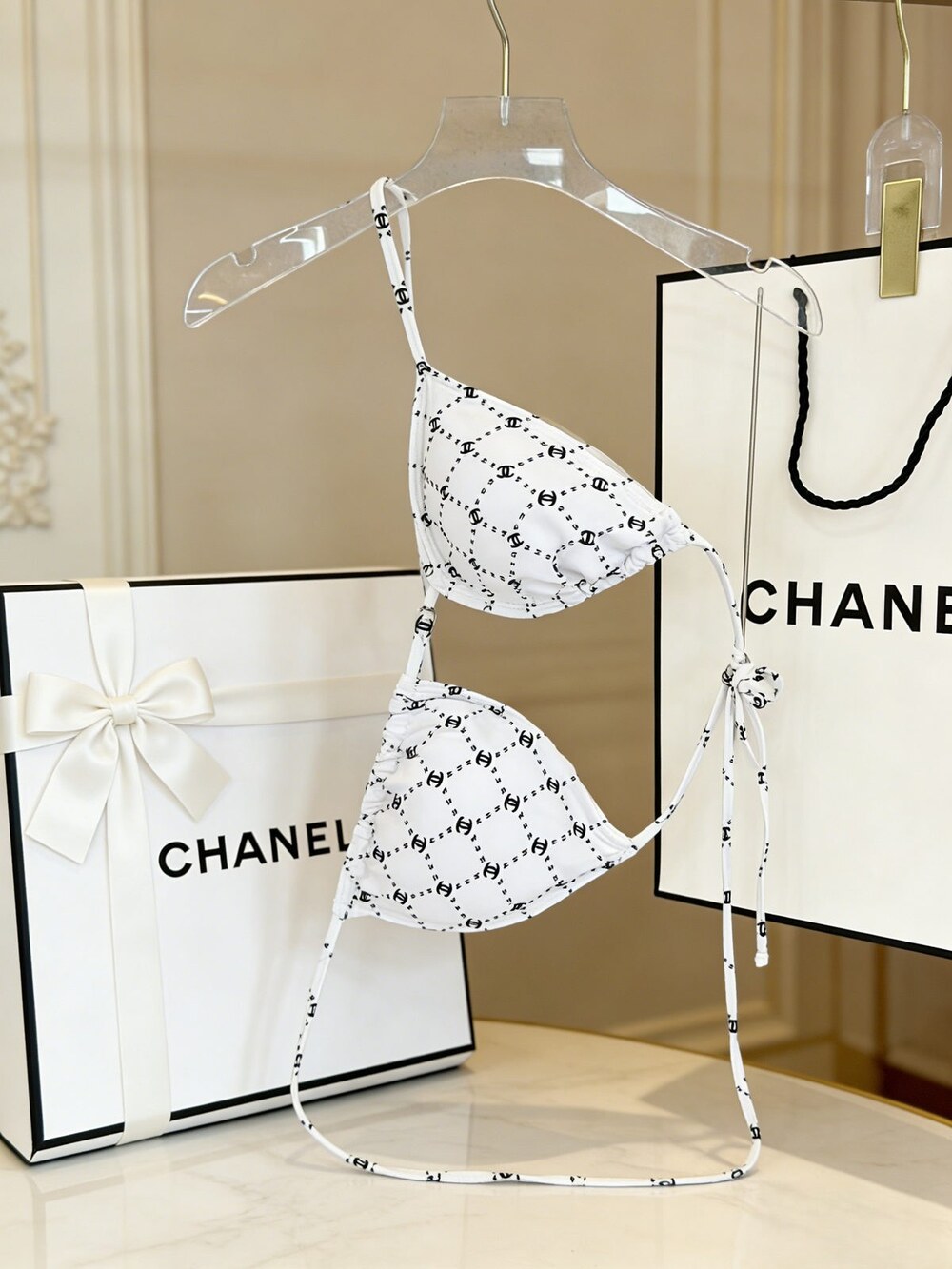 Chanel Iconic Quilted Swimwear - Picture 3 of 6